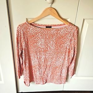 Ann Taylor small coral blouse